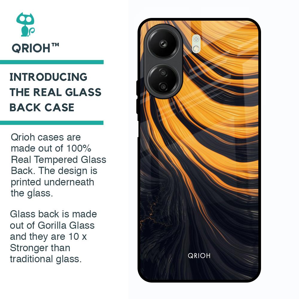 Sunshine Beam Glass Case for Redmi 13C
