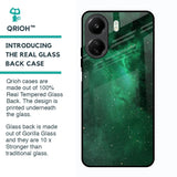 Emerald Firefly Glass Case For Redmi 13C