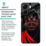 Lord Hanuman Glass Case For Redmi 13C