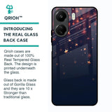 Falling Stars Glass Case For Redmi 13C