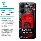 Do No Disturb Glass Case For Redmi 13C