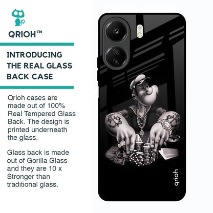 Gambling Problem Glass Case For Redmi 13C