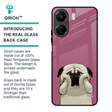 Funny Pug Face Glass Case For Redmi 13C