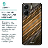 Diagonal Slash Pattern Glass Case for Redmi 13C