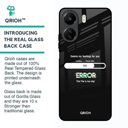 Error Glass Case for Redmi 13C
