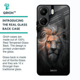 Devil Lion Glass Case for Redmi 13C