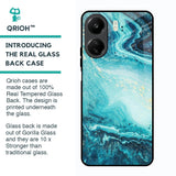 Sea Water Glass Case for Redmi 13C