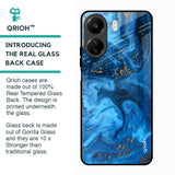 Gold Sprinkle Glass Case for Redmi 13C