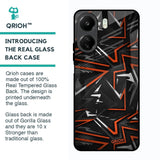 Vector Art Glass Case for Redmi 13C