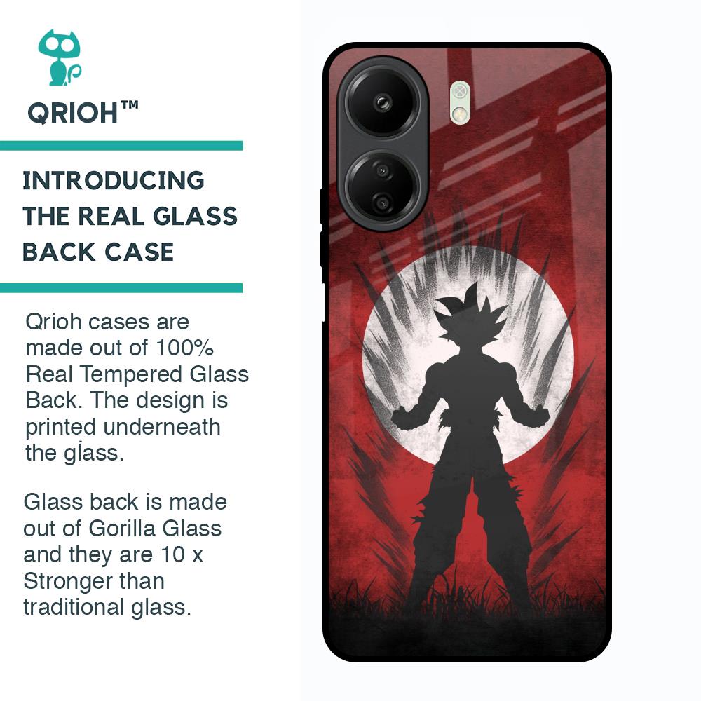 Japanese Animated Glass Case for Redmi 13C