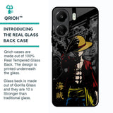 Dark Luffy Glass Case for Redmi 13C