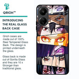 Anime Eyes Glass Case for Redmi 13C
