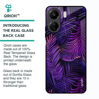 Plush Nature Glass Case for Redmi 13C