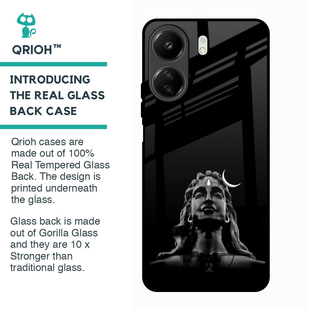 Adiyogi Glass Case for Redmi 13C
