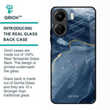 Deep Ocean Marble Glass Case for Redmi 13C