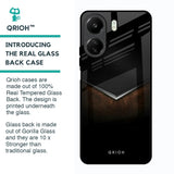 Dark Walnut Glass Case for Redmi 13C