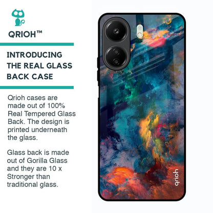 Cloudburst Glass Case for Redmi 13C