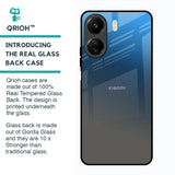 Blue Grey Ombre Glass Case for Redmi 13C