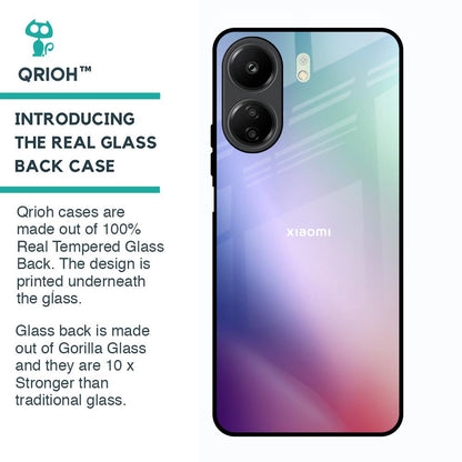Abstract Holographic Glass Case for Redmi 13C
