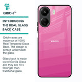 Pink Ribbon Caddy Glass Case for Redmi 13C