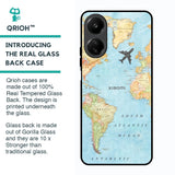 Fly Around The World Glass Case for Redmi 13C