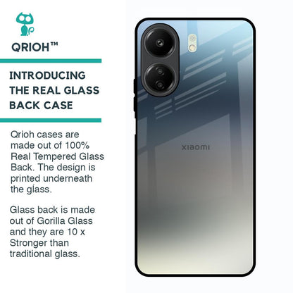 Tricolor Ombre Glass Case for Redmi 13C