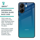 Celestial Blue Glass Case For Redmi 13C