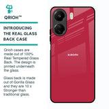 Solo Maroon Glass case for Redmi 13C