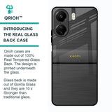 Grey Metallic Glass Case For Redmi 13C