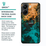 Watercolor Wave Glass Case for Redmi 13C