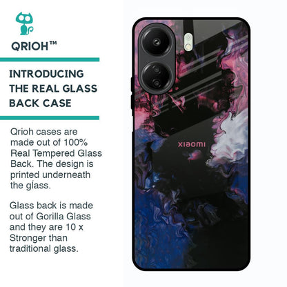 Smudge Brush Glass case for Redmi 13C