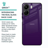 Dark Purple Glass Case for Redmi 13C