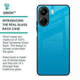 Blue Aqua Glass Case for Redmi 13C