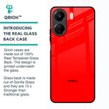 Blood Red Glass Case for Redmi 13C