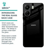 Jet Black Glass Case for Redmi 13C