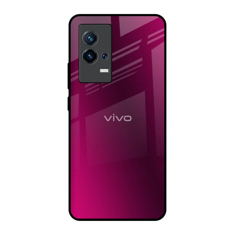 Pink Burst IQOO 8 5G Glass Back Cover Online