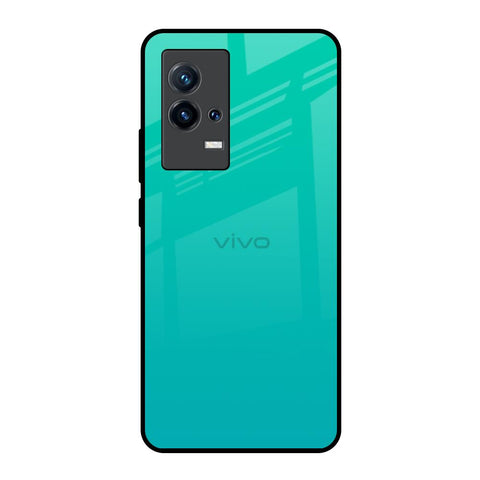 Cuba Blue IQOO 8 5G Glass Back Cover Online