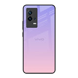 Lavender Gradient IQOO 8 5G Glass Back Cover Online