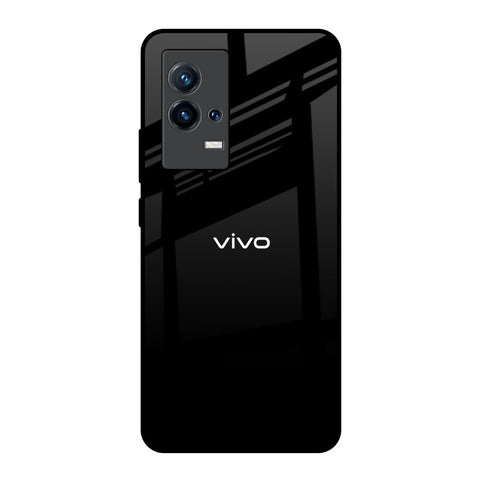 Jet Black IQOO 8 5G Glass Back Cover Online