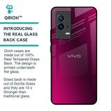 Pink Burst Glass Case for IQOO 8 5G
