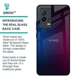 Mix Gradient Shade Glass Case For IQOO 8 5G