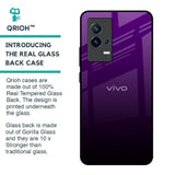 Harbor Royal Blue Glass Case For IQOO 8 5G