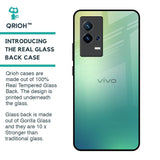 Dusty Green Glass Case for IQOO 8 5G