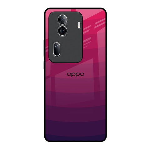 Wavy Pink Pattern Oppo Reno11 Pro 5G Glass Back Cover Online