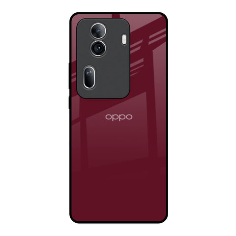 Classic Burgundy Oppo Reno11 Pro 5G Glass Back Cover Online