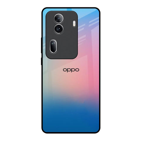 Blue & Pink Ombre Oppo Reno11 Pro 5G Glass Back Cover Online