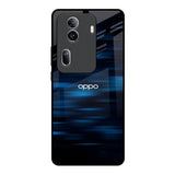 Blue Rough Abstract Oppo Reno11 Pro 5G Glass Back Cover Online