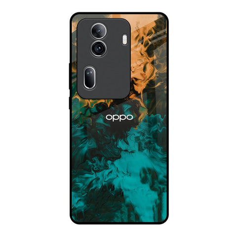 Watercolor Wave Oppo Reno11 Pro 5G Glass Back Cover Online
