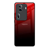 Maroon Faded Oppo Reno11 Pro 5G Glass Back Cover Online