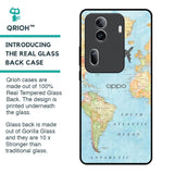 Fly Around The World Glass Case for Oppo Reno11 Pro 5G